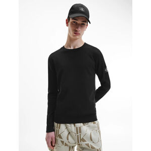 Calvin Klein pánský černý svetr - XL (BEH)